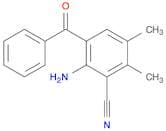 Benzonitrile, 2-amino-3-benzoyl-5,6-dimethyl-