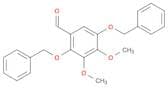 Benzaldehyde, 3,4-dimethoxy-2,5-bis(phenylmethoxy)-