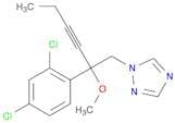 1H-1,2,4-Triazole, 1-[2-(2,4-dichlorophenyl)-2-methoxy-3-hexynyl]-