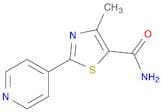 5-Thiazolecarboxamide, 4-methyl-2-(4-pyridinyl)-