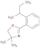 Oxazole, 4,5-dihydro-4,4-dimethyl-2-[2-(1-methylpropyl)phenyl]-