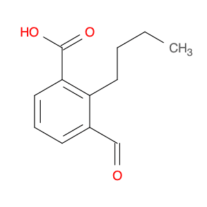 Benzoic acid, 2-butyl-3-formyl-
