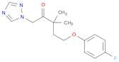 2-Pentanone, 5-(4-fluorophenoxy)-3,3-dimethyl-1-(1H-1,2,4-triazol-1-yl)-