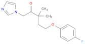2-Pentanone, 5-(4-fluorophenoxy)-1-(1H-imidazol-1-yl)-3,3-dimethyl-