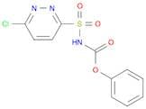 Phenyl (6-chloropyridazin-3-yl)sulfonylcarbamate