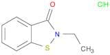 1,2-Benzisothiazol-3(2H)-one, 2-ethyl-, hydrochloride