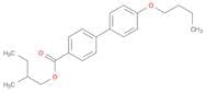 [1,1'-Biphenyl]-4-carboxylic acid, 4'-butoxy-, 2-methylbutyl ester