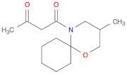 1-Oxa-5-azaspiro[5.5]undecane, 5-(1,3-dioxobutyl)-3-methyl-