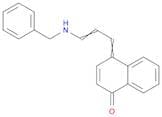 1(4H)-Naphthalenone, 4-[3-[(phenylmethyl)amino]-2-propenylidene]-