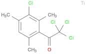 Titanium, tetrachloro[1-(2,4,6-trimethylphenyl)ethanone]-