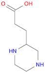 3-(Piperazin-2-yl)propanoic acid