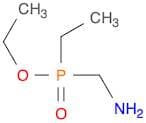 Phosphinic acid, (aminomethyl)ethyl-, ethyl ester