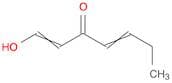 1,4-Heptadien-3-one, 1-hydroxy-