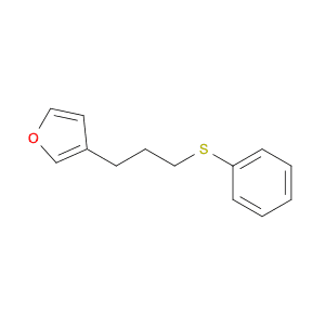 Furan, 3-[3-(phenylthio)propyl]-