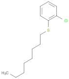 Benzene, 1-chloro-2-(octylthio)-
