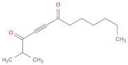 4-Dodecyne-3,6-dione, 2-methyl-