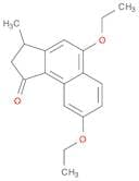 1H-Benz[e]inden-1-one, 5,8-diethoxy-2,3-dihydro-3-methyl-