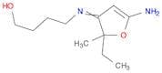 1-Butanol, 4-[(5-amino-2-ethyl-2-methyl-3(2H)-furanylidene)amino]-