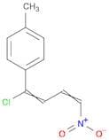 Benzene, 1-(1-chloro-4-nitro-1,3-butadienyl)-4-methyl-