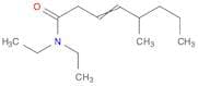 3-Octenamide, N,N-diethyl-5-methyl-