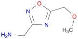 (5-(Methoxymethyl)-1,2,4-oxadiazol-3-yl)methanamine