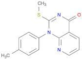 Pyrido[2,3-d]pyrimidin-4(1H)-one, 1-(4-methylphenyl)-2-(methylthio)-