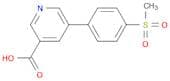5-(4-Methylsulfonylphenyl)nicotinic acid