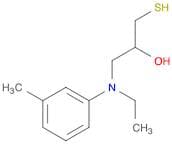 2-Propanol, 1-[ethyl(3-methylphenyl)amino]-3-mercapto-