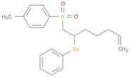 Benzene, 1-methyl-4-[[2-(phenylseleno)-6-heptenyl]sulfonyl]-