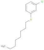 Benzene, 1-chloro-3-(octylthio)-