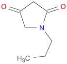 2,4-Pyrrolidinedione, 1-propyl-