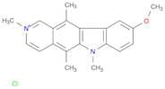 6H-Pyrido[4,3-b]carbazolium, 9-methoxy-2,5,6,11-tetramethyl-, chloride
