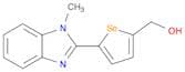 2-Selenophenemethanol, 5-(1-methyl-1H-benzimidazol-2-yl)-