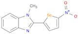 1H-Benzimidazole, 1-methyl-2-(5-nitroselenophene-2-yl)-