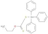 Stannane, triphenyl[(propoxythioxomethyl)thio]-