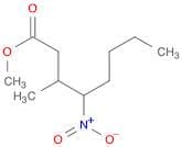Octanoic acid, 3-methyl-4-nitro-, methyl ester