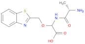 Glycine, N-L-alanyl-2-(2-benzothiazolylmethoxy)-