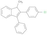 1H-Indene, 2-(4-chlorophenyl)-1-methyl-3-phenyl-