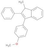 1H-Indene, 3-(4-methoxyphenyl)-1-methyl-2-phenyl-