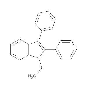 1H-Indene, 1-ethyl-2,3-diphenyl-