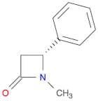 2-Azetidinone, 1-methyl-4-phenyl-, (R)-