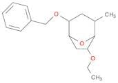 8-Oxabicyclo[3.2.1]octane, 6-ethoxy-4-methyl-2-(phenylmethoxy)-