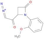 2-Azetidinone, 4-(diazoacetyl)-1-(2-methoxyphenyl)-