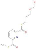 2,6-Pyridinedicarbothioic acid, S-[3-(formyloxy)propyl] S-methyl ester