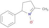 2H-Pyrrole, 3,4-dihydro-5-methyl-2-phenyl-, 1-oxide