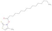 2(3H)-Thiazolethione, 4-methyl-3-[(1-oxohexadecyl)oxy]-