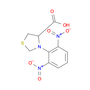 4-Thiazolidinecarboxylic acid, 3-(2,6-dinitrophenyl)-
