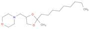 Morpholine, 4-[(2-methyl-2-nonyl-1,3-dioxolan-4-yl)methyl]-