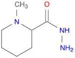 2-Piperidinecarboxylicacid, 1-methyl-, hydrazide