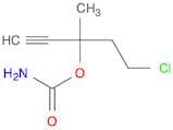 Carbamic acid,1-(2-chloroethyl)-1-methyl-2-propynyl ester (7CI)